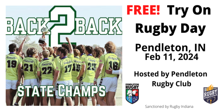 FREE Try On Rugby Day β Pendleton, IN - Rugby Indiana